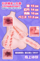 Ashe: Shemale Sex Dolls Futa 5 Tunnels Sex Torso with Penetrated Penis