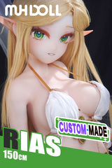 Rias: Realistic Anime Sex Doll with Soft Body Love Doll